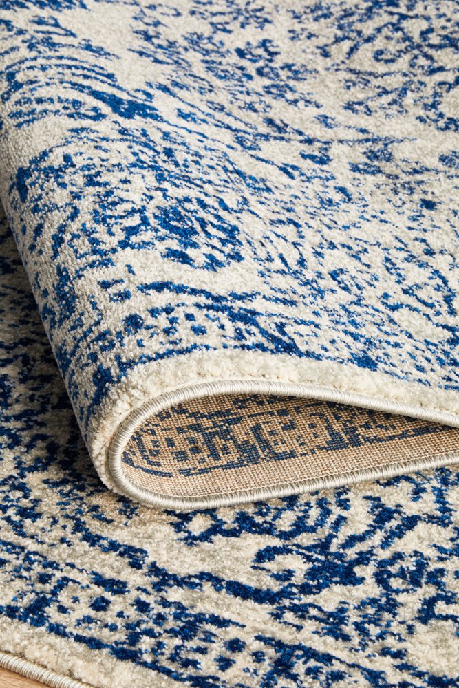 Evoke 256 Hamptons Style Indoor Rug Blue - Image 9