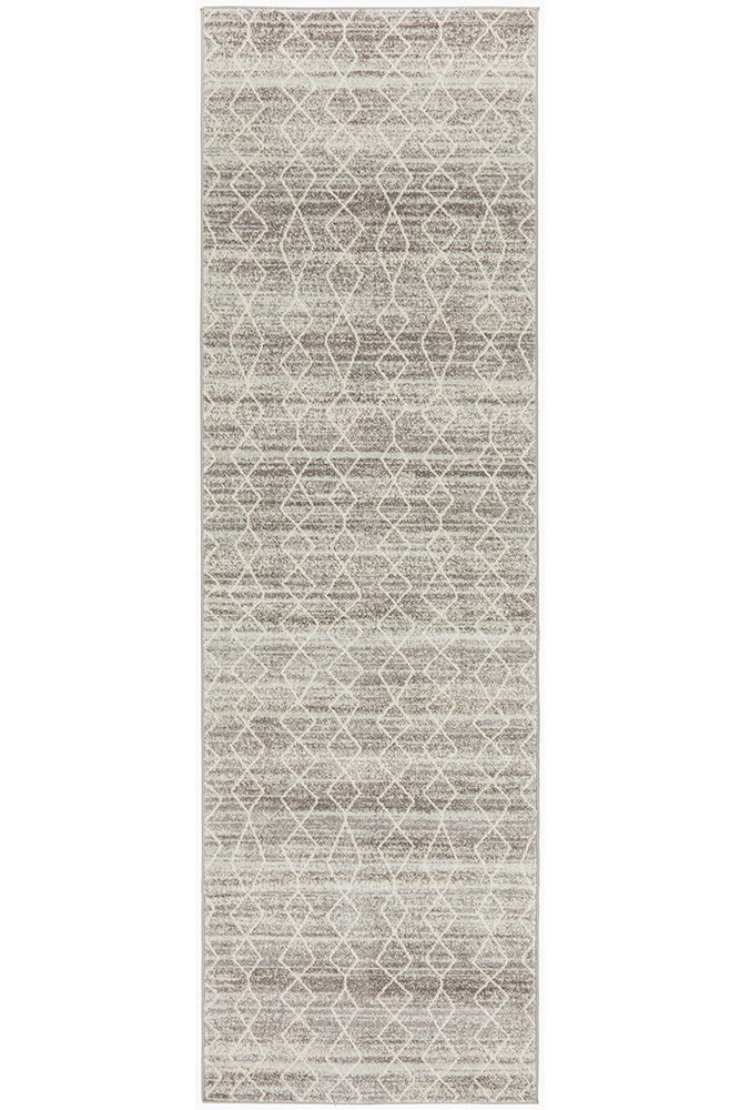 Evoke 257 Hamptons Style Indoor Rug Silver Runner - Image 4