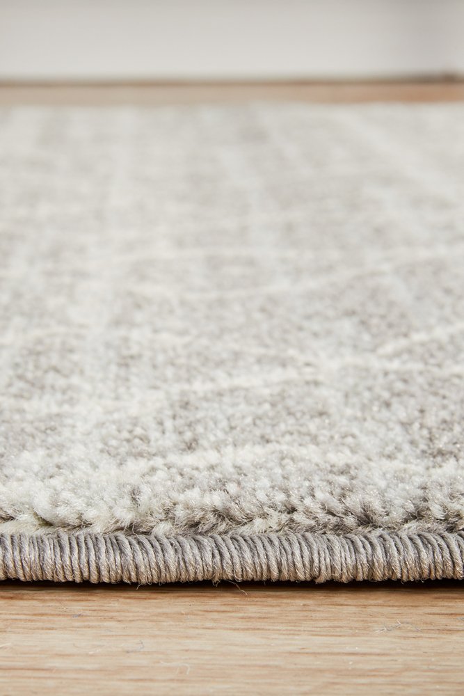 Evoke 257 Hamptons Style Indoor Rug Silver Runner - Image 7