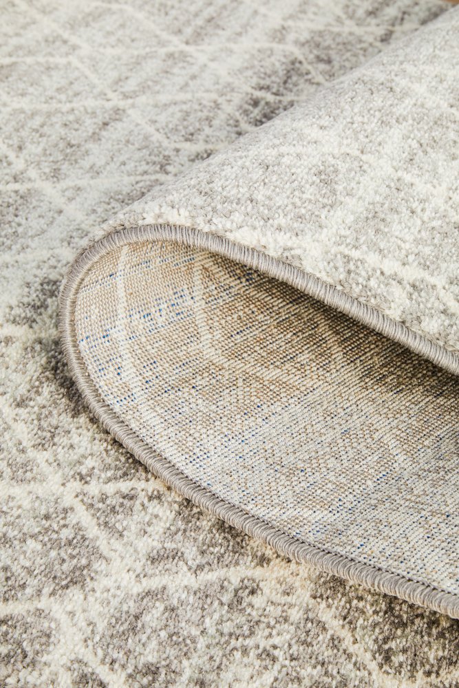Evoke 257 Hamptons Style Indoor Rug Silver Runner - Image 9