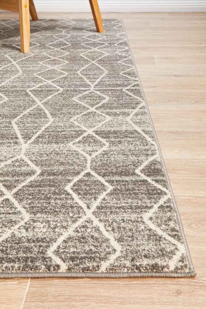 Evoke 257 Hamptons Style Indoor Rug Silver - Image 6