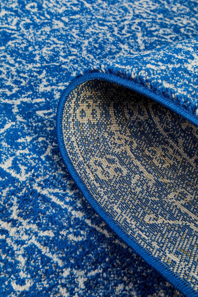 Evoke 258 Hamptons Style Indoor Rug Navy Runner - Image 9