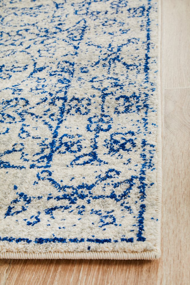 Evoke 258 Hamptons Style Indoor Rug White Runner - Image 6