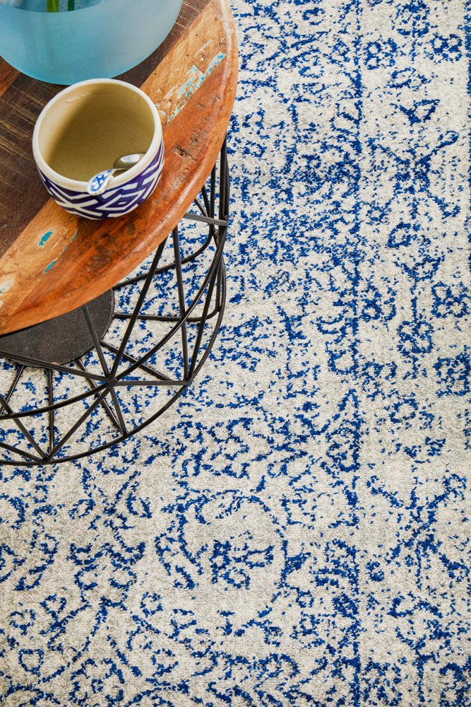 Evoke 258 Hamptons Style Indoor Rug White Runner - Image 8