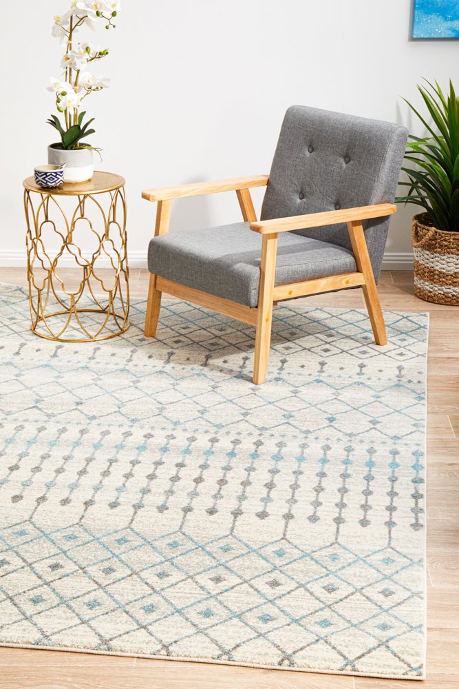 Evoke 260 Hamptons Style Indoor Rug White - Image 3