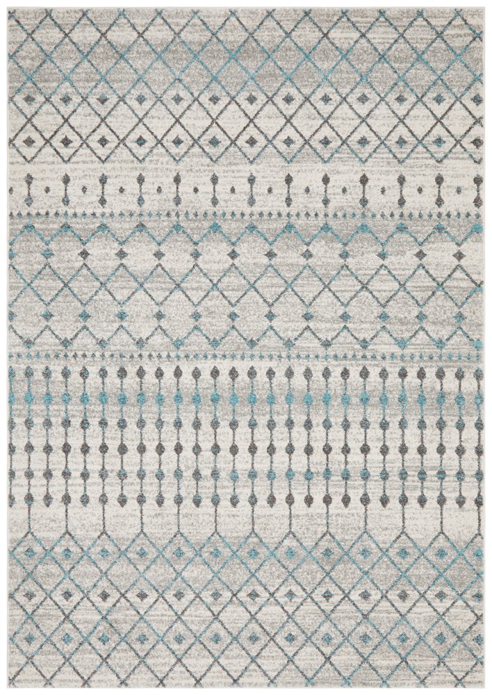 Evoke 260 Hamptons Style Indoor Rug White - Image 4