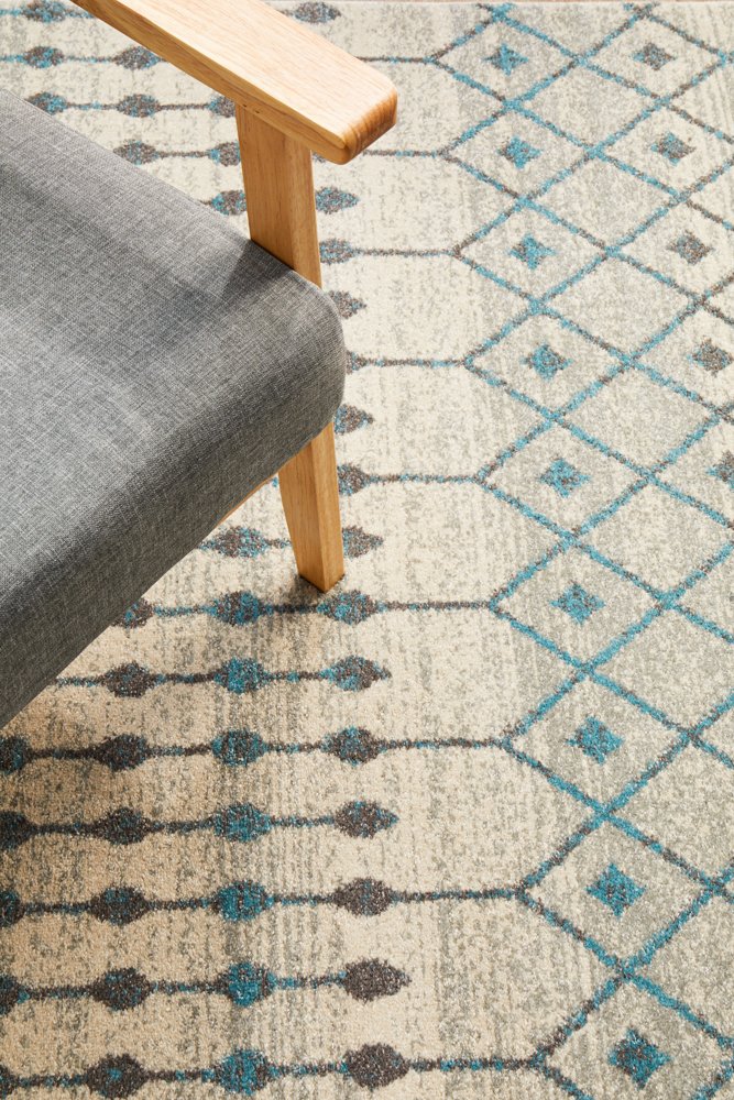 Evoke 260 Hamptons Style Indoor Rug White - Image 8