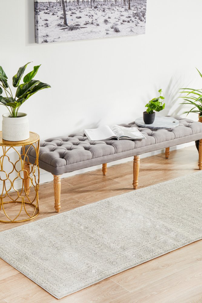 Evoke 261 Hamptons Style Indoor Rug Silver Runner - Image 2