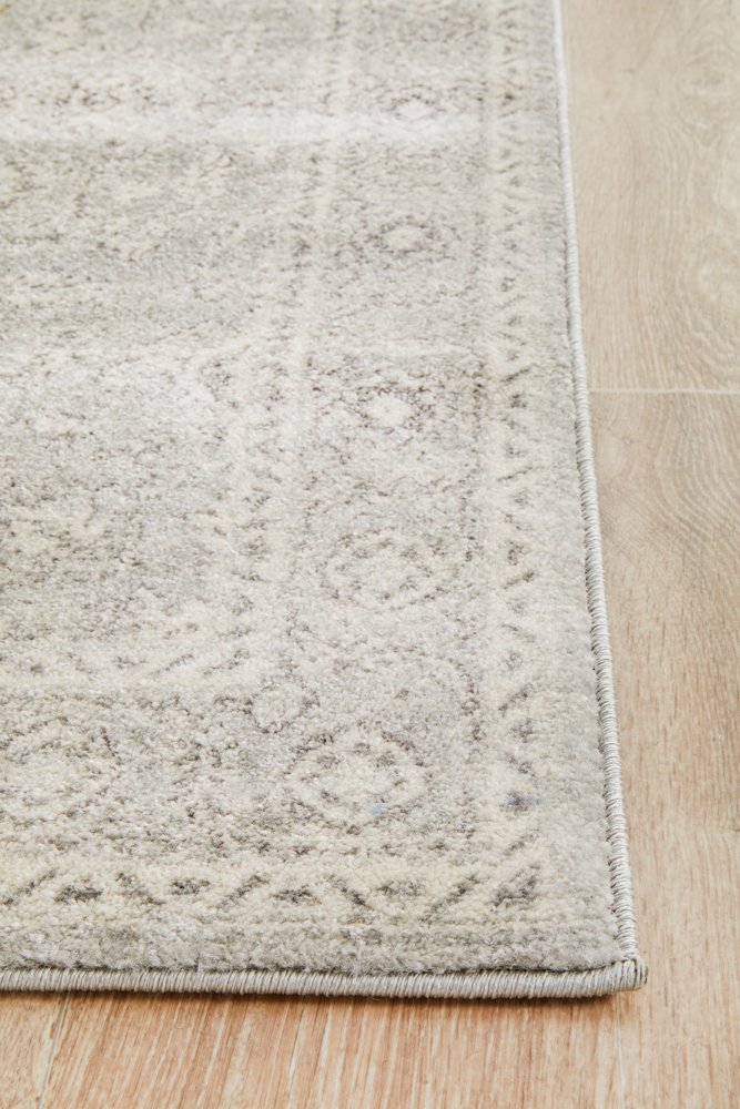 Evoke 261 Hamptons Style Indoor Rug Silver Runner - Image 6