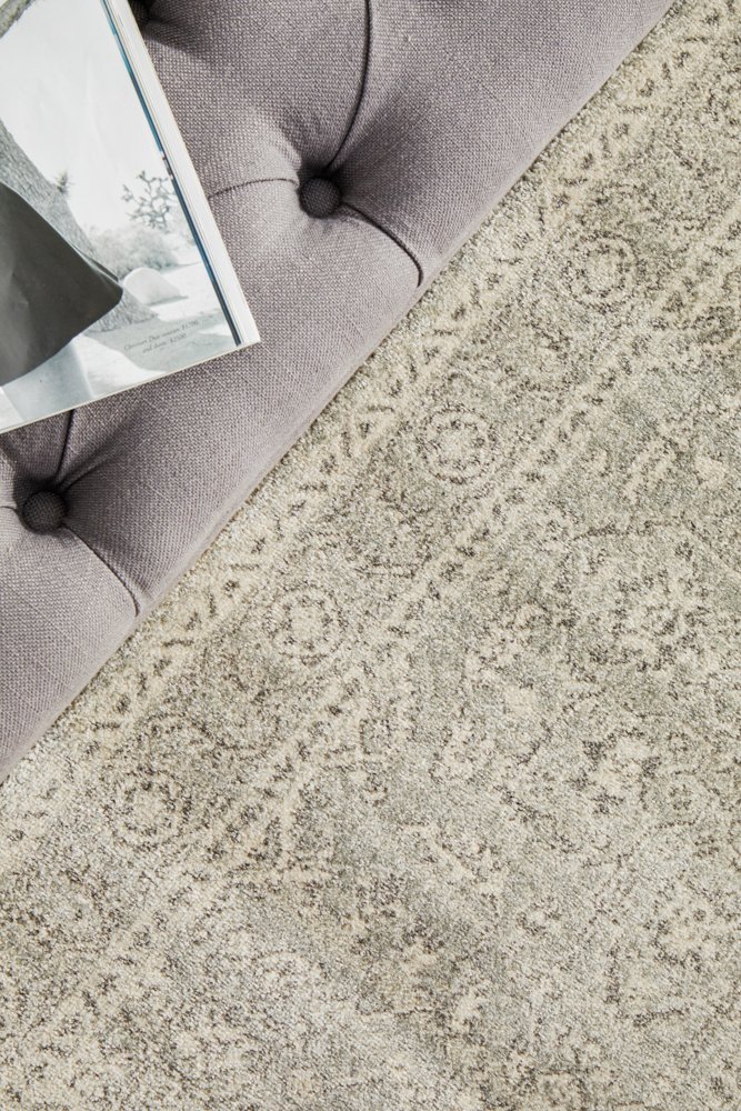 Evoke 261 Hamptons Style Indoor Rug Silver Runner - Image 8
