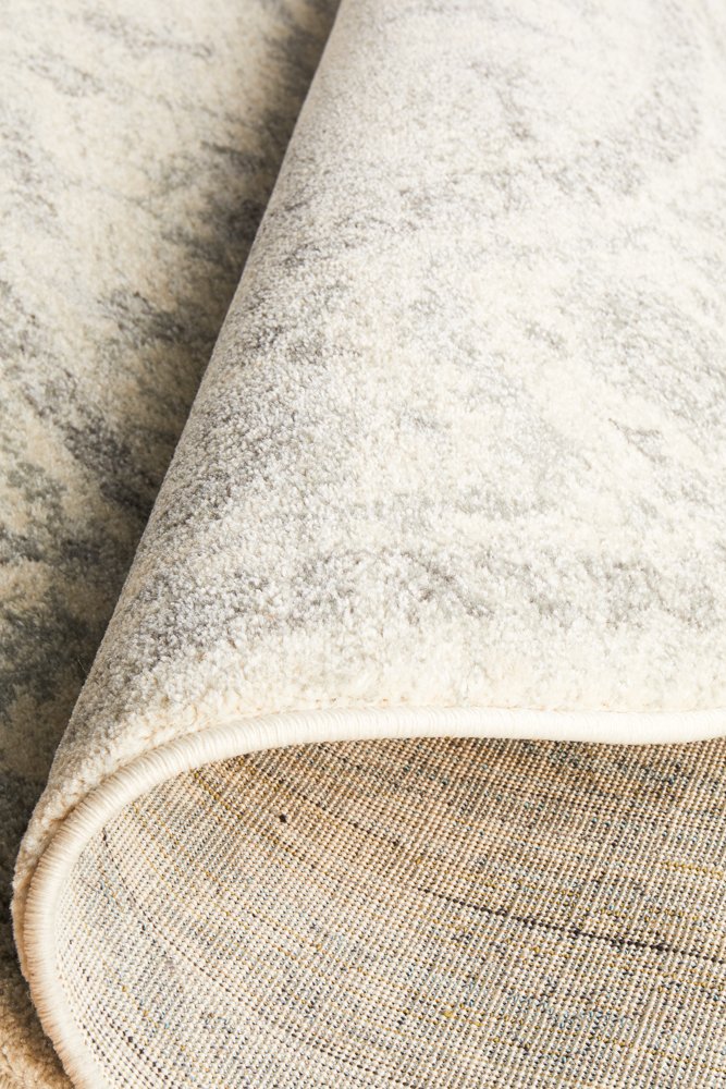 Evoke 261 Hamptons Style Indoor Rug White Round - Image 9