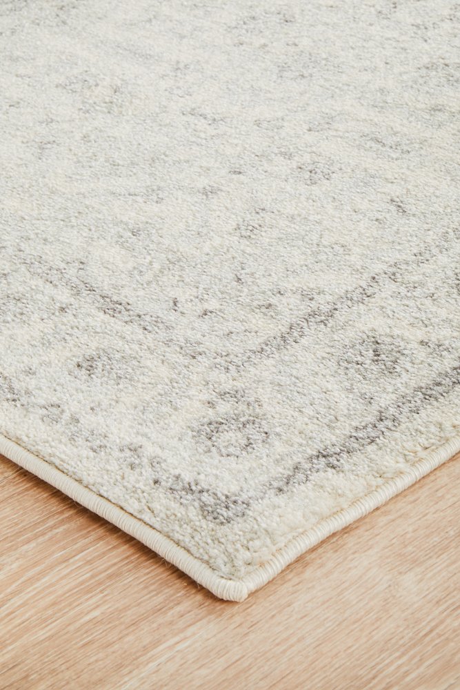 Evoke 261 Hamptons Style Indoor Rug White Runner - Image 5
