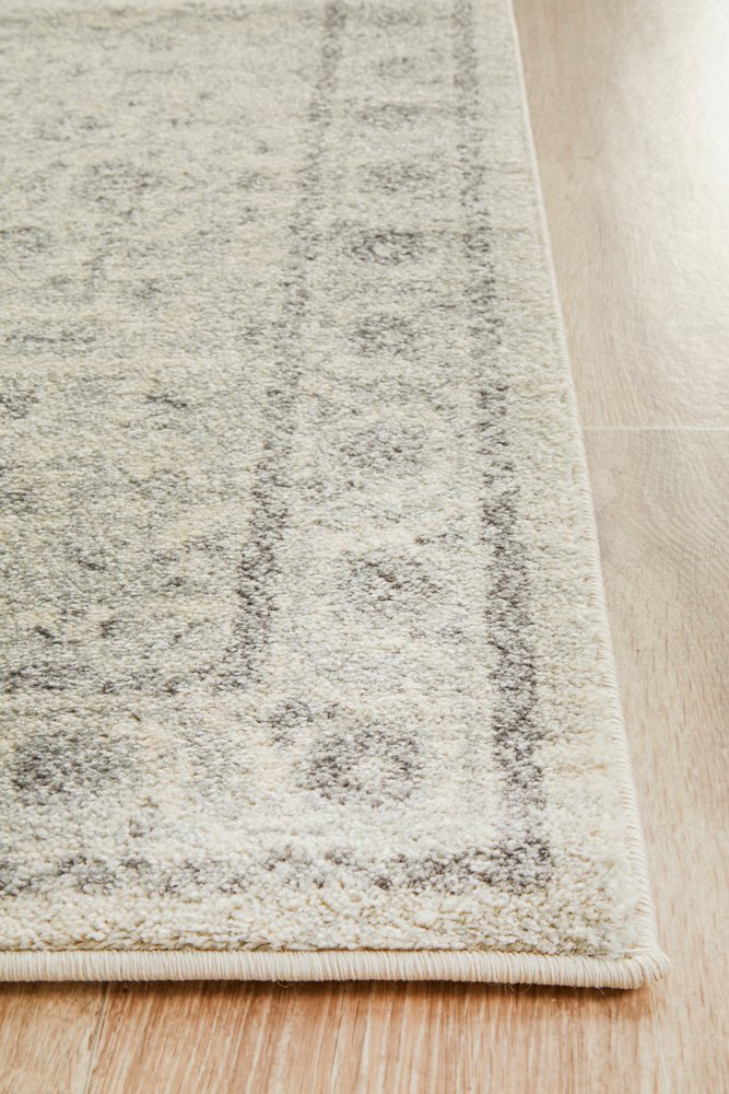 Evoke 261 Hamptons Style Indoor Rug White Runner - Image 6