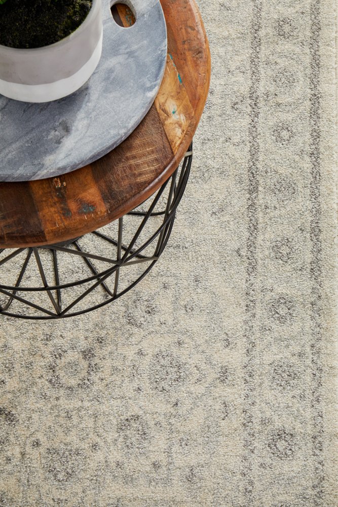 Evoke 261 Hamptons Style Indoor Rug White Runner - Image 8