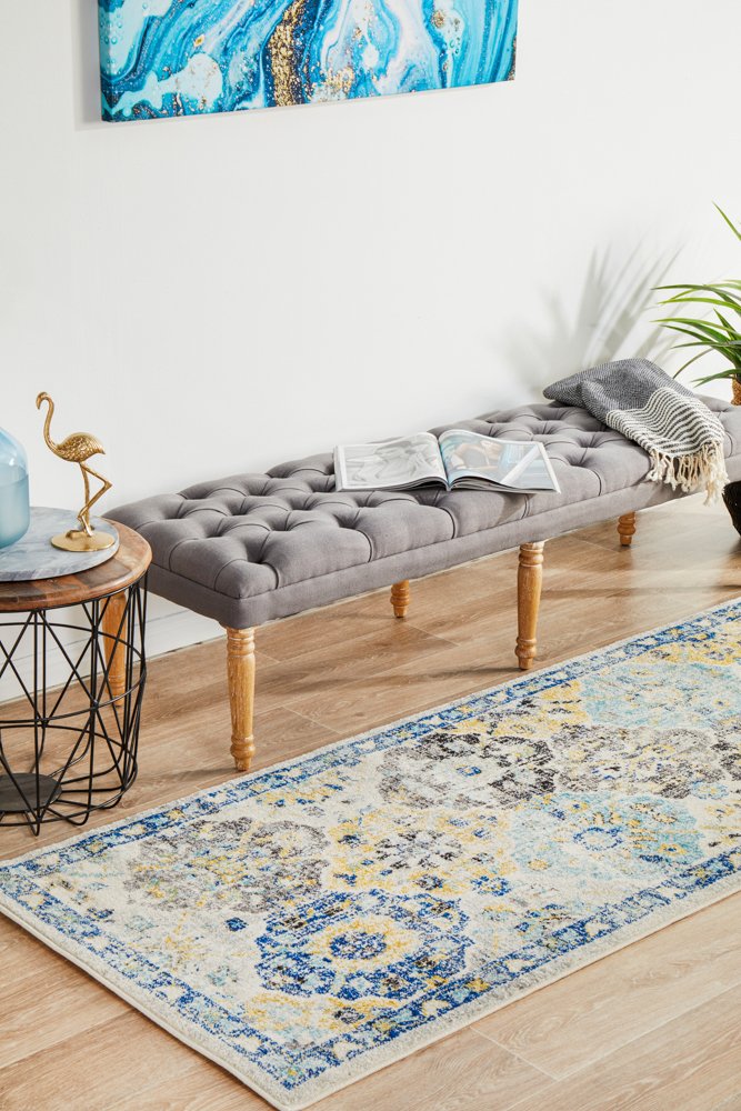 Evoke 266 Hamptons Style Indoor Rug Multi Runner - Image 2