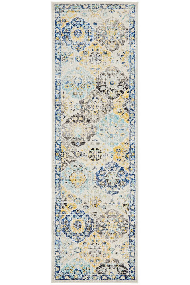 Evoke 266 Hamptons Style Indoor Rug Multi Runner - Image 4