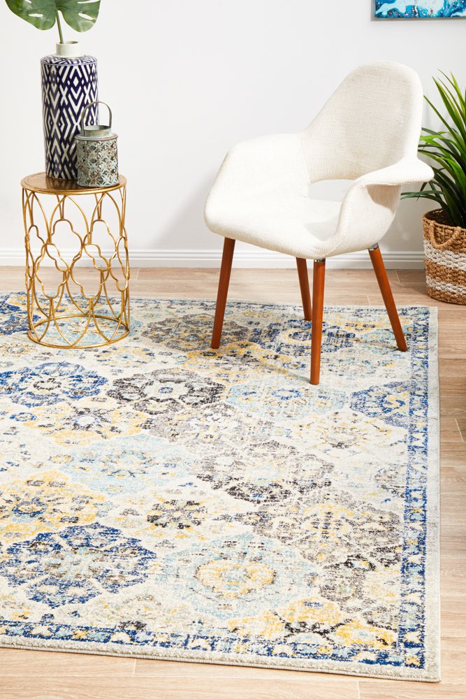 Evoke 266 Hamptons Style Indoor Rug Multi - Image 3