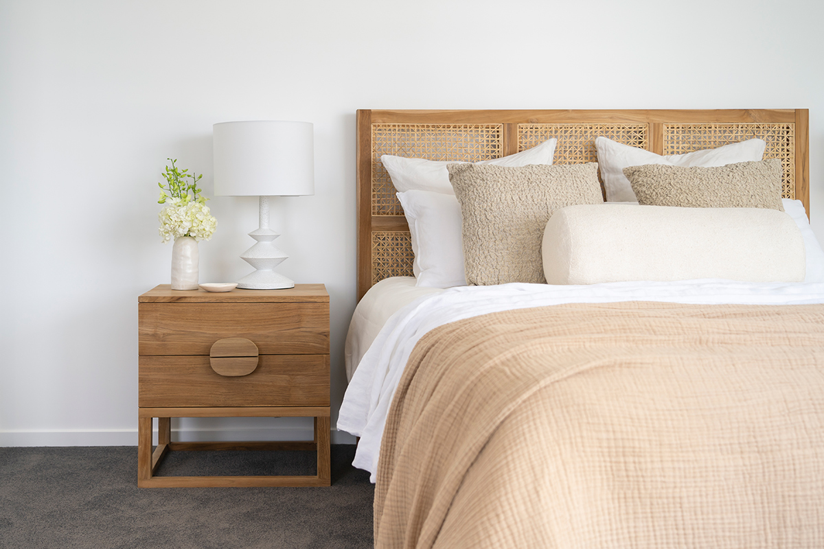 Eden Bedside Table Natural, W 60cm x D 52cm x H 61cm - Image 16