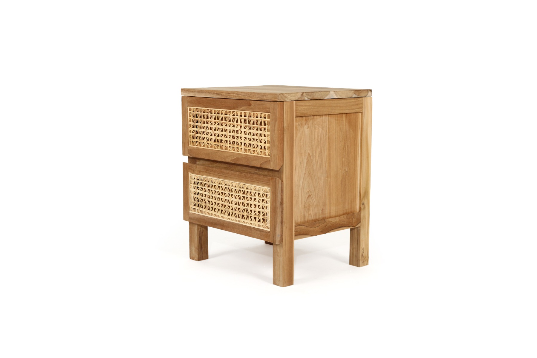 Fernando Bedside Table, W 50cm x D 50cm x H 65cm - Image 3