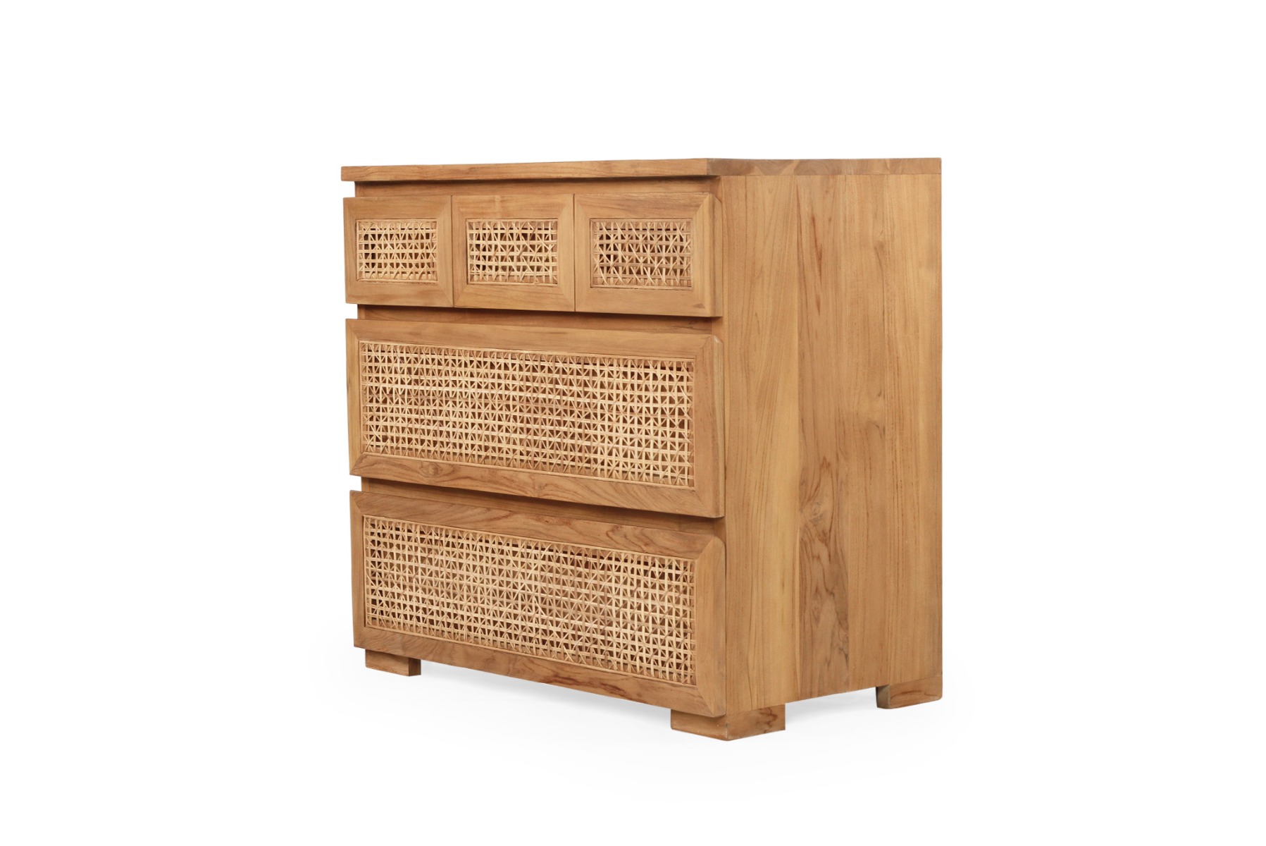 Fernando Chest Of Drawers Five Drawer, W 90cm x D 45cm x H 84cm - Image 4