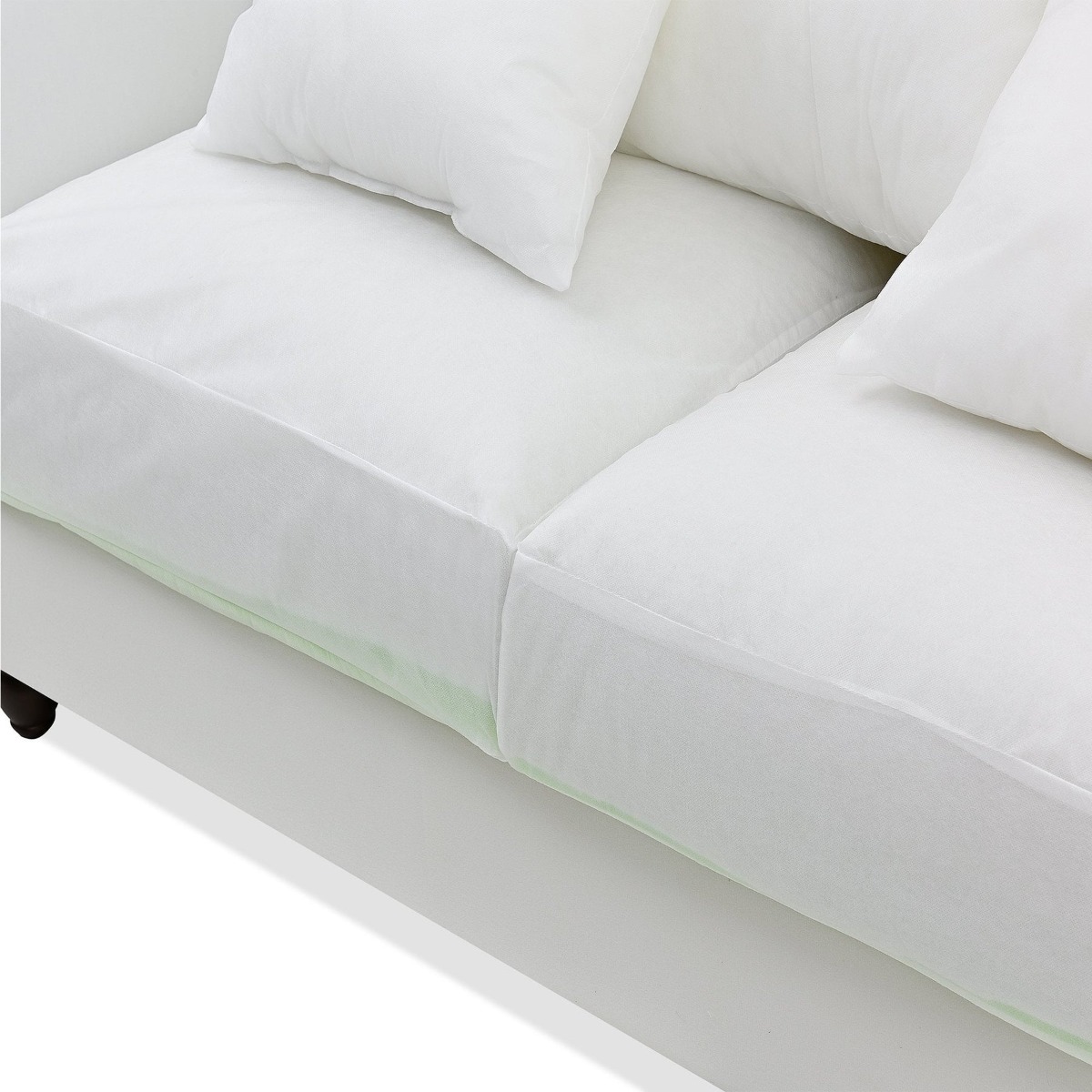 Noosa Hamptons 2 Seat Sofa Ivory, W 170cm D 91cm H 80cm (RRP $2279) - Image 5