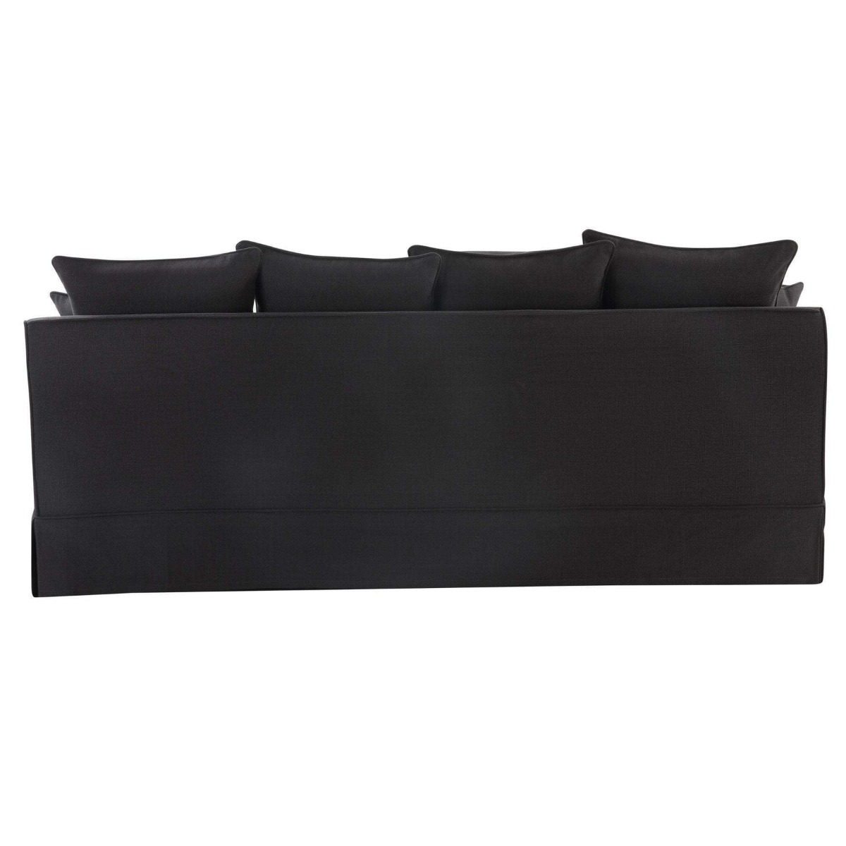 Noosa Hamptons 3 Seat Queen Sofa Bed Charcoal, W 221cm D 91cm H 80cm (RRP $4279) - Image 9