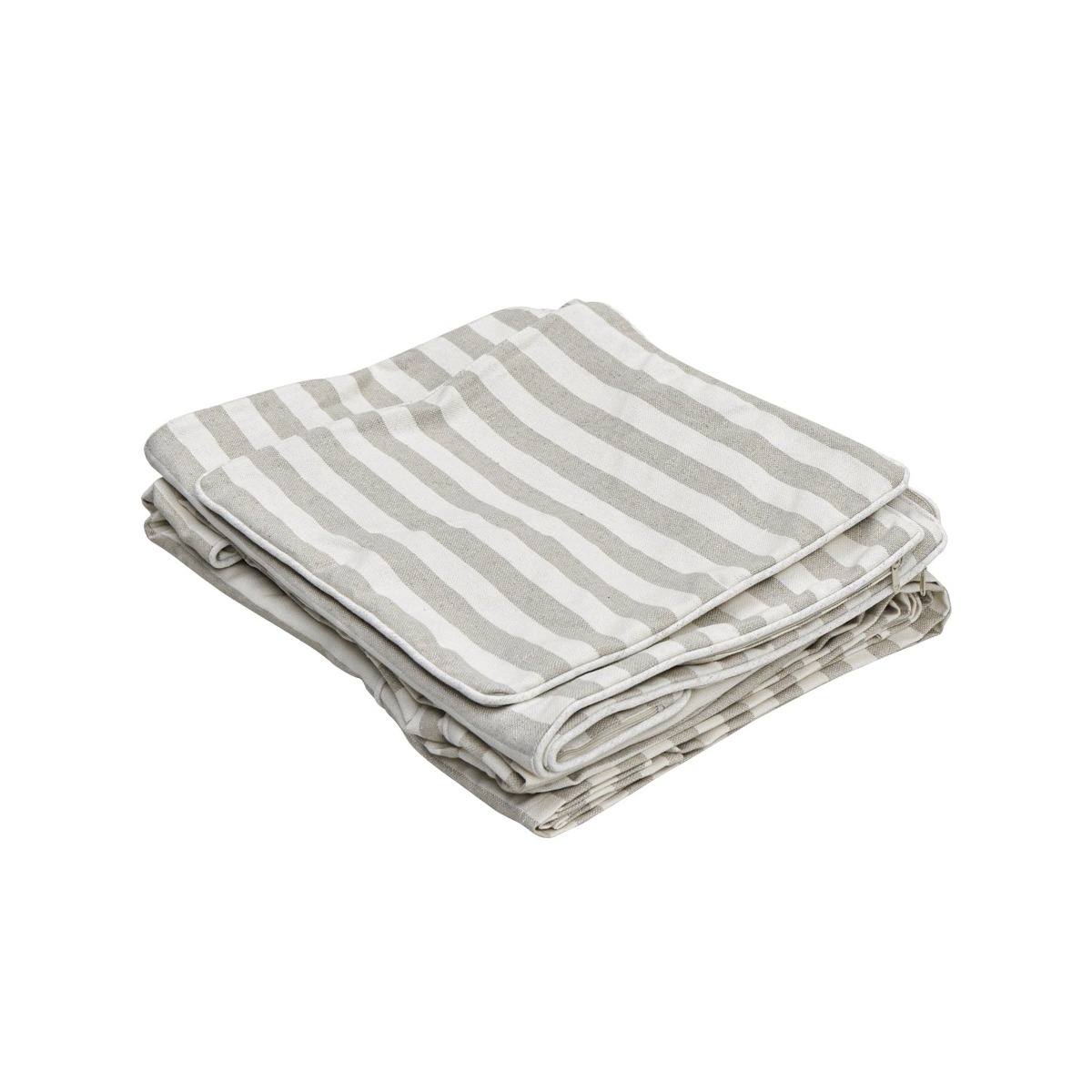 Noosa Hamptons Armchair Natural Stripe, W 91cm D 90cm H 80cm (RRP $1699) - Image 5