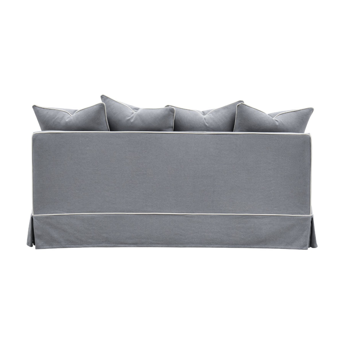 Noosa Hamptons 2.5 Seat Sofa Grey, W 195cm D 91cm H 80cm (RRP $2699) - Image 4