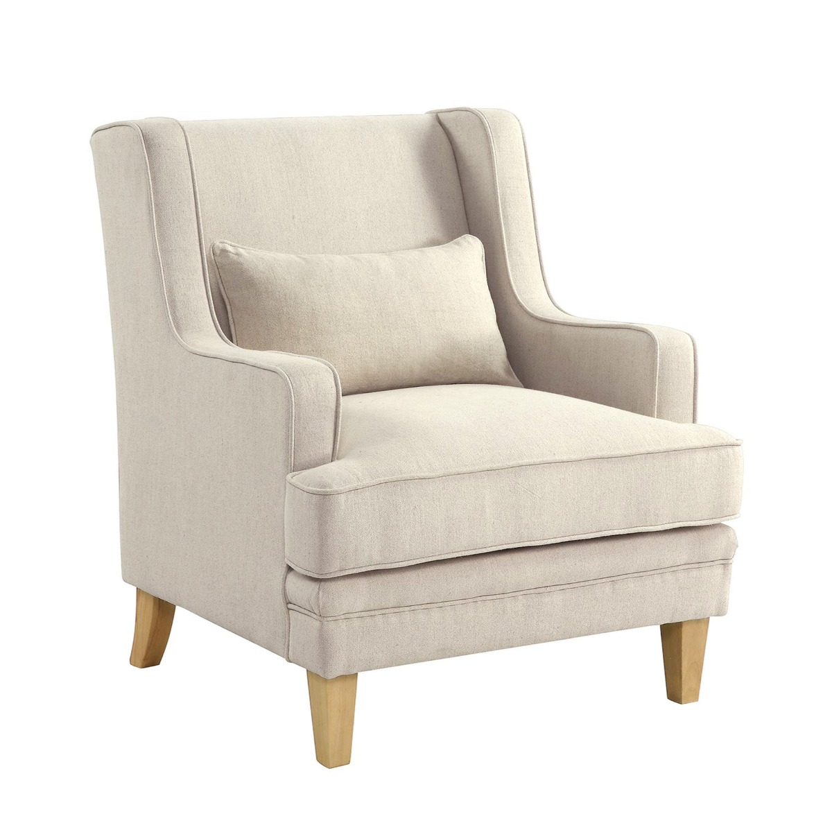 Bondi Hamptons Armchair Beige, W 92cm D 85cm H 94cm (RRP $1499) - Image 9