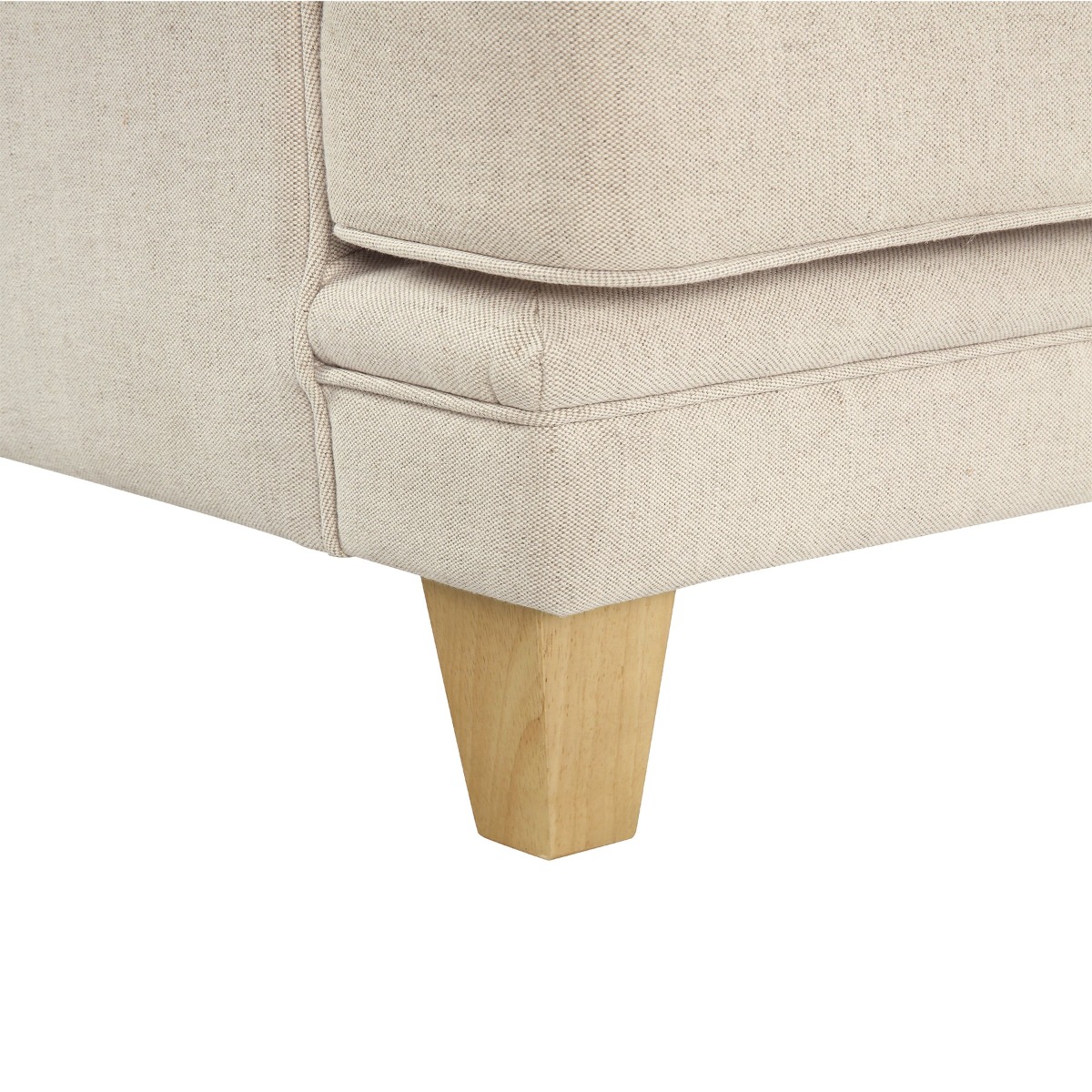 Bondi Hamptons Armchair Beige, W 92cm D 85cm H 94cm (RRP $1499) - Image 3