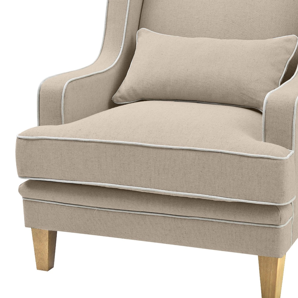 Bondi Hamptons Armchair Natural, W 92cm D 85cm H 94cm (RRP $1499) - Image 5
