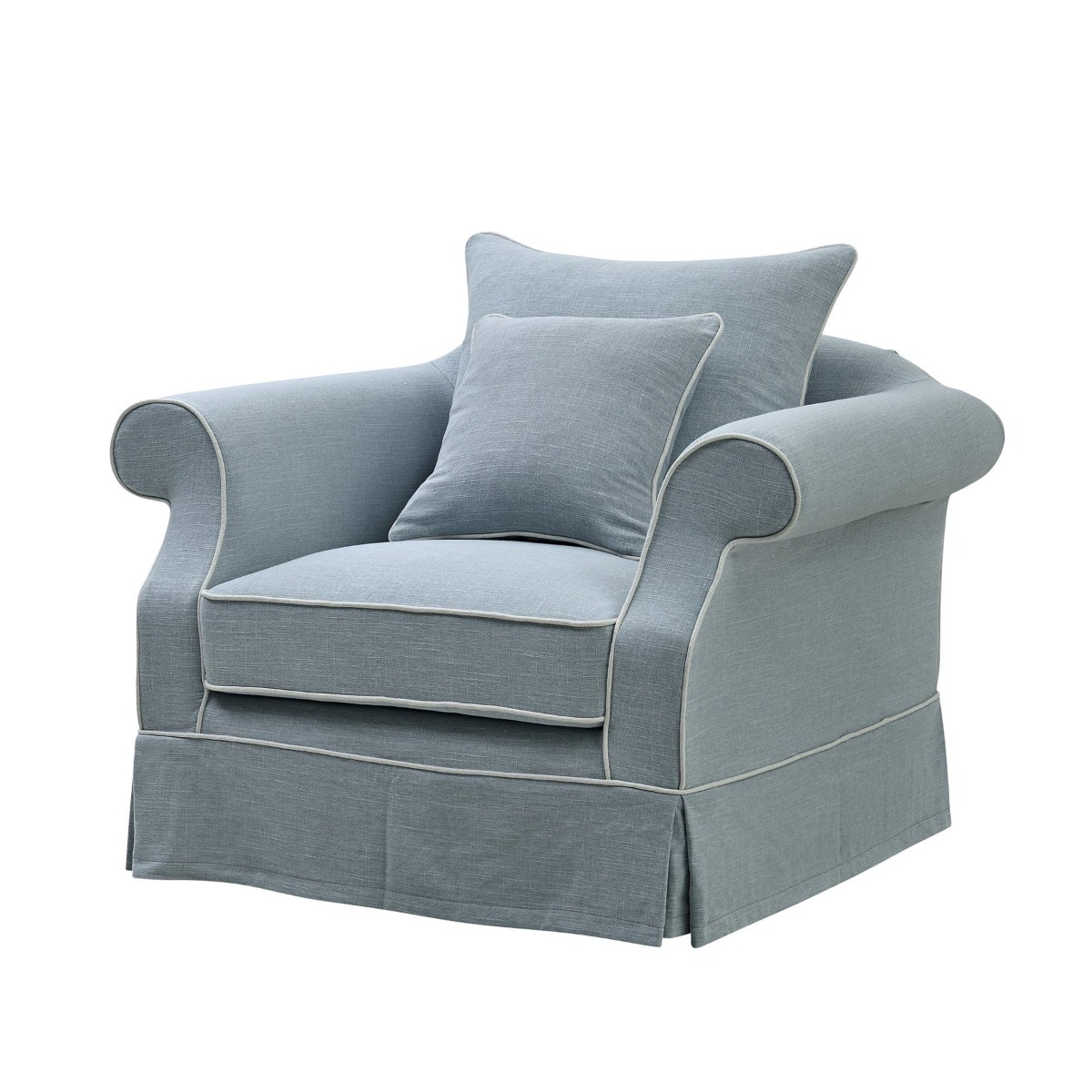 Avalon Hamptons Armchair Beach, W 109cm D 96cm H 81cm (RRP $1899) - Image 11