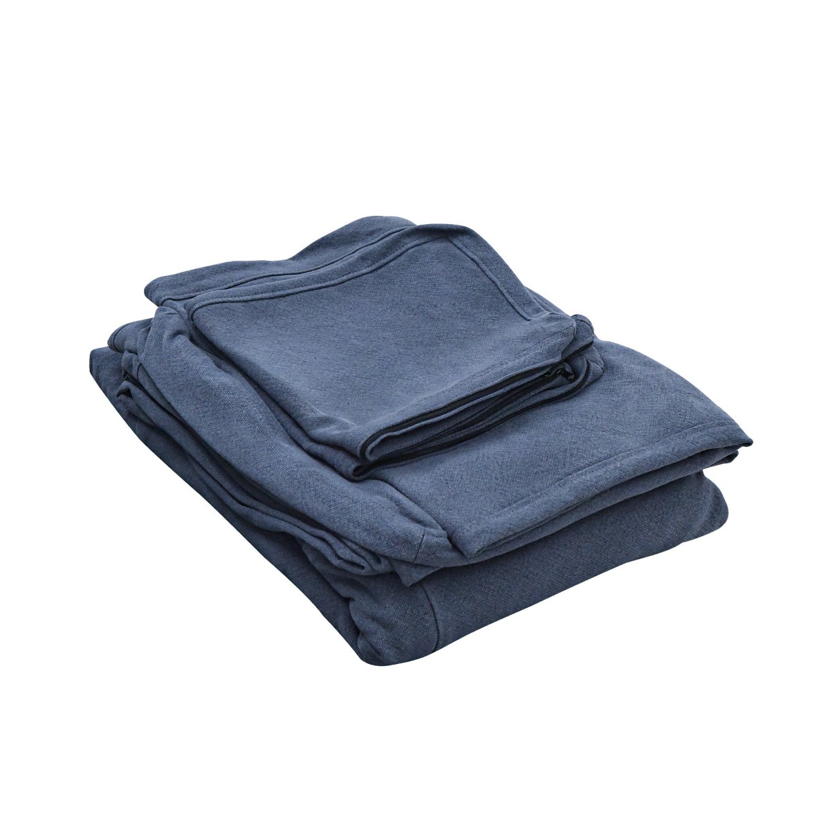 Clovelly Hamptons 4 Seat Sofa Navy, W 260cm D 99cm H 80cm (RRP $3799) - Image 5
