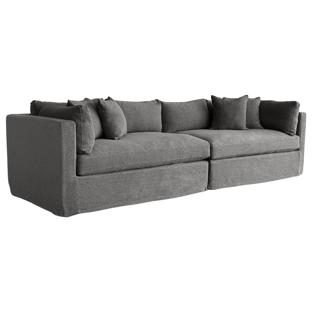 Marbella 4 Seat Sofa Storm, W 300 D 100 H 85cm (RRP $3859) - Image 9