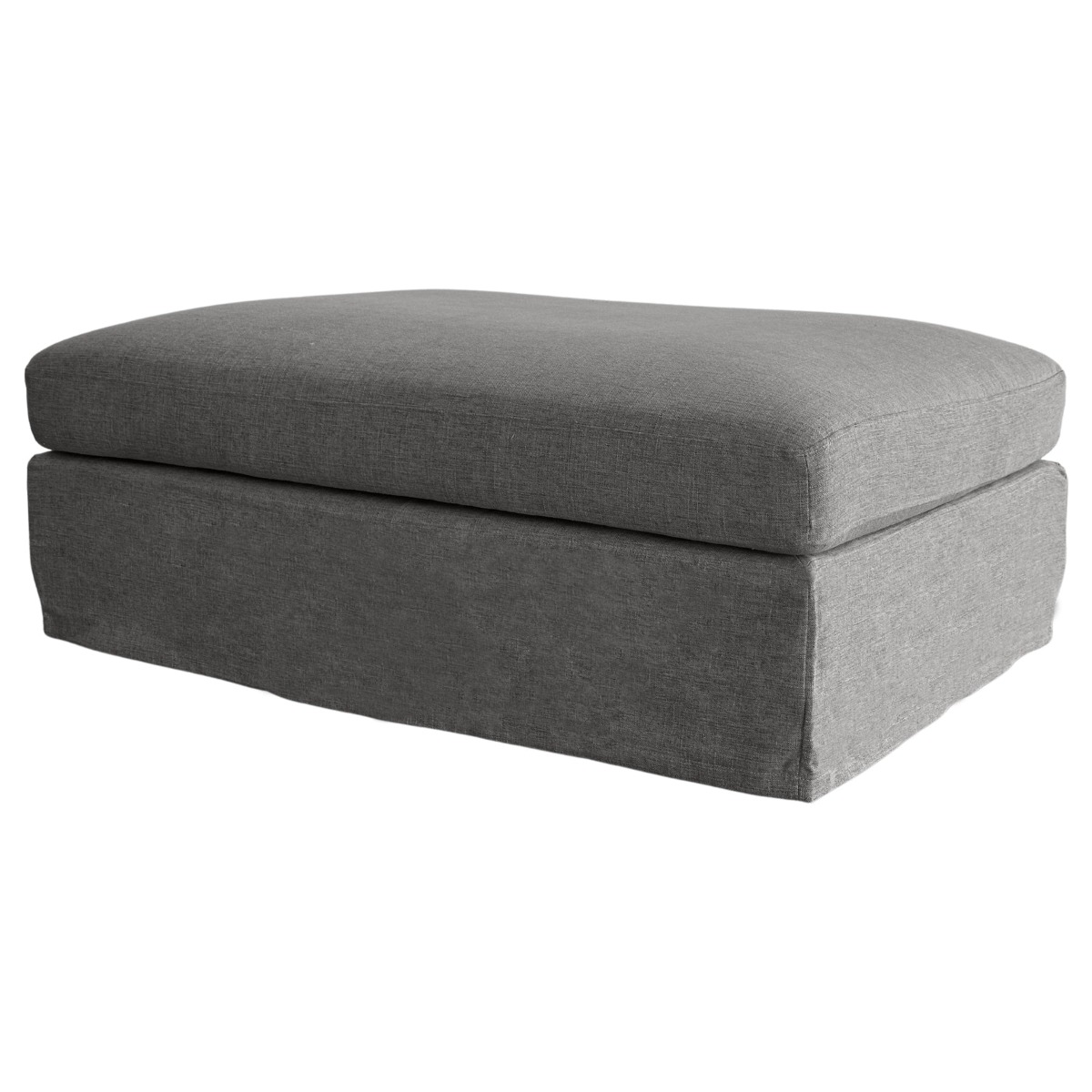 Marbella Ottoman Storm, W 125 D 91 H 45cm (RRP $1429) - Image 4