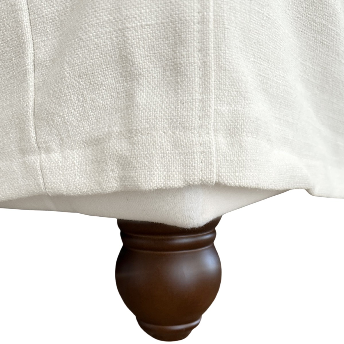 Slip Cover - Marbella Modular Sofa A Ivory, W 150 D 100 H 85cm (RRP $799) - Image 4