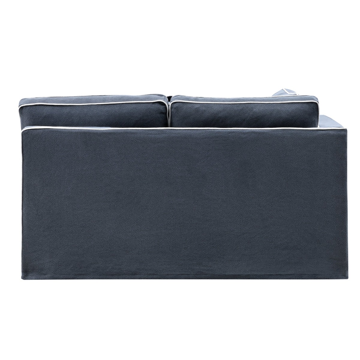 Slip Cover - Marbella Modular Sofa A Navy, W 150 D 100 H 85cm (RRP $799) - Image 8