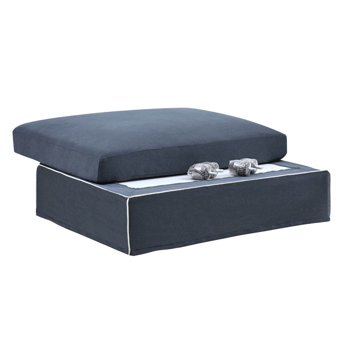 Marbella Modular Sofa C Navy, W 125 D 91 H 45cm (RRP $1429) - Image 5