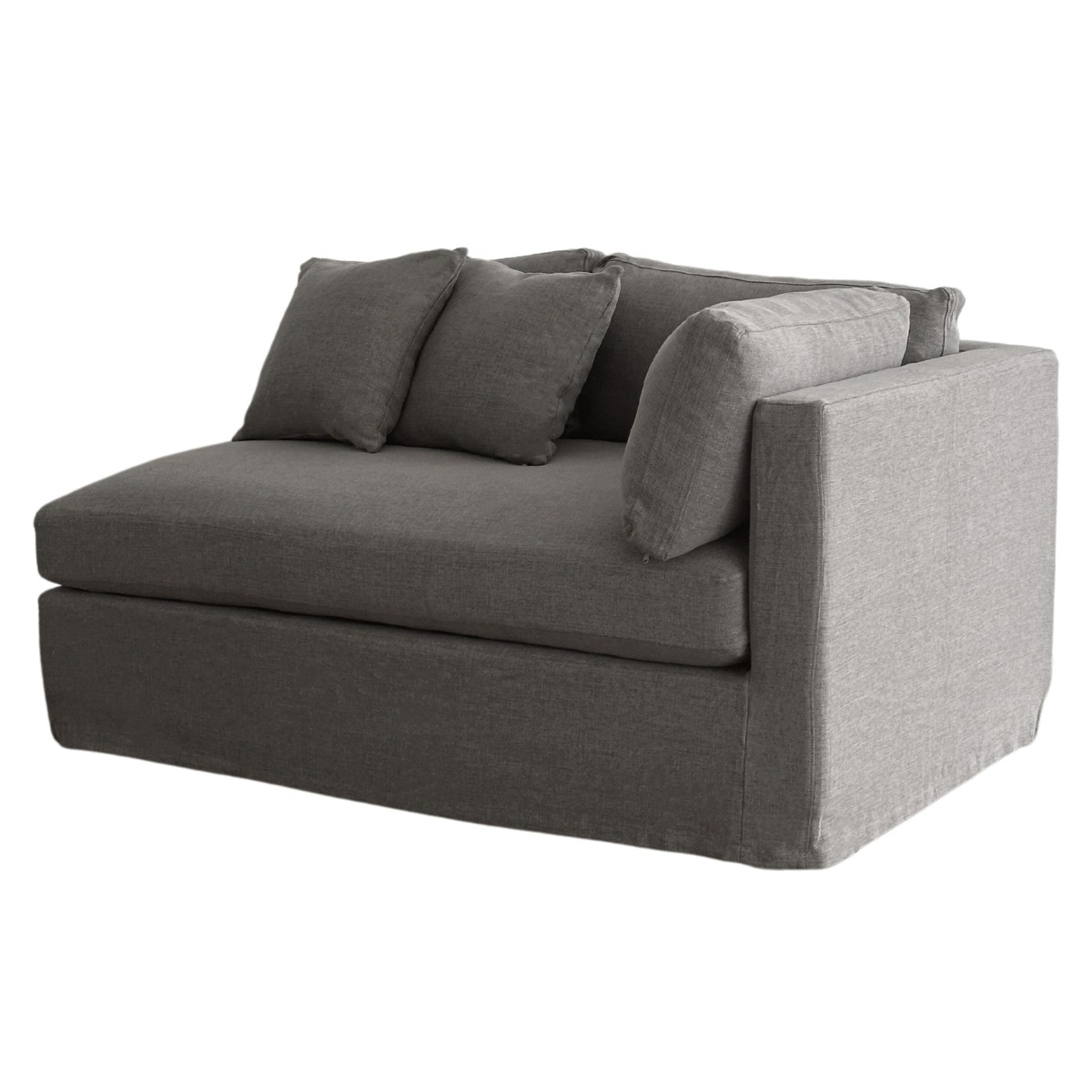 Slip Cover - Marbella Modular Sofa B Storm, W 150 D 100 H 85cm (RRP $799) - Image 9