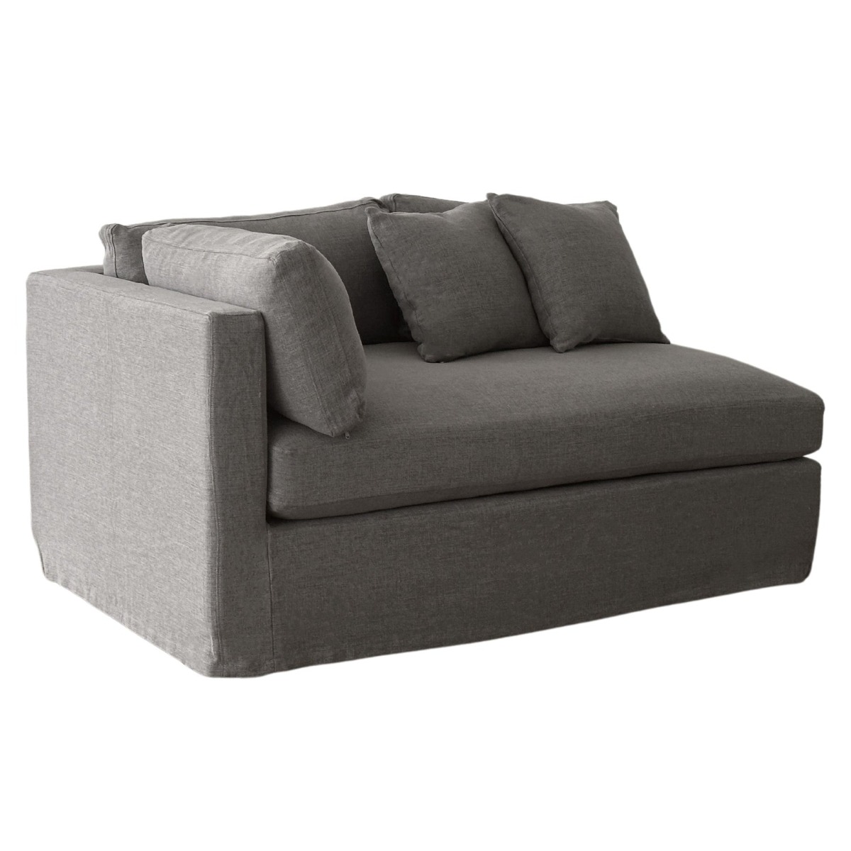 Slip Cover - Marbella Modular Sofa A Storm, W 150 D 100 H 85cm (RRP $799) - Image 9