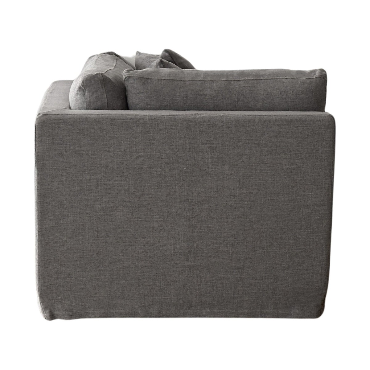 Slip Cover - Marbella Modular Sofa A Storm, W 150 D 100 H 85cm (RRP $799) - Image 8