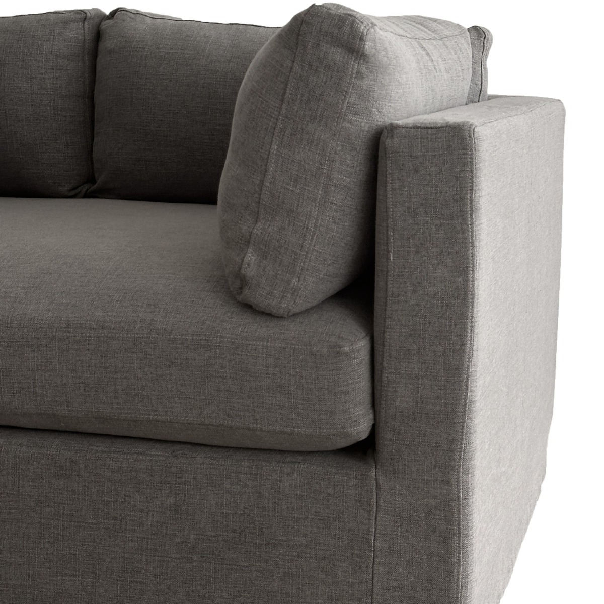 Slip Cover - Marbella Modular Sofa B Storm, W 150 D 100 H 85cm (RRP $799) - Image 6