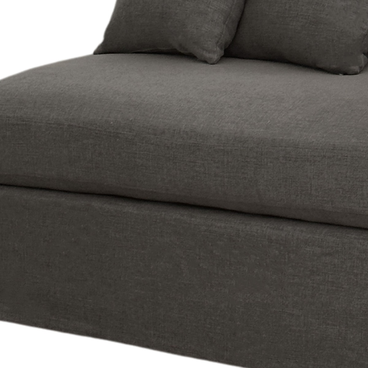 Slip Cover - Marbella Modular Sofa B Storm, W 150 D 100 H 85cm (RRP $799) - Image 4