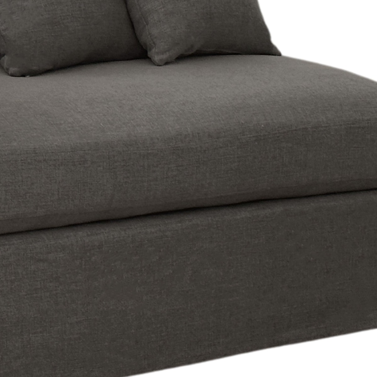Slip Cover - Marbella Modular Sofa A Storm, W 150 D 100 H 85cm (RRP $799) - Image 5
