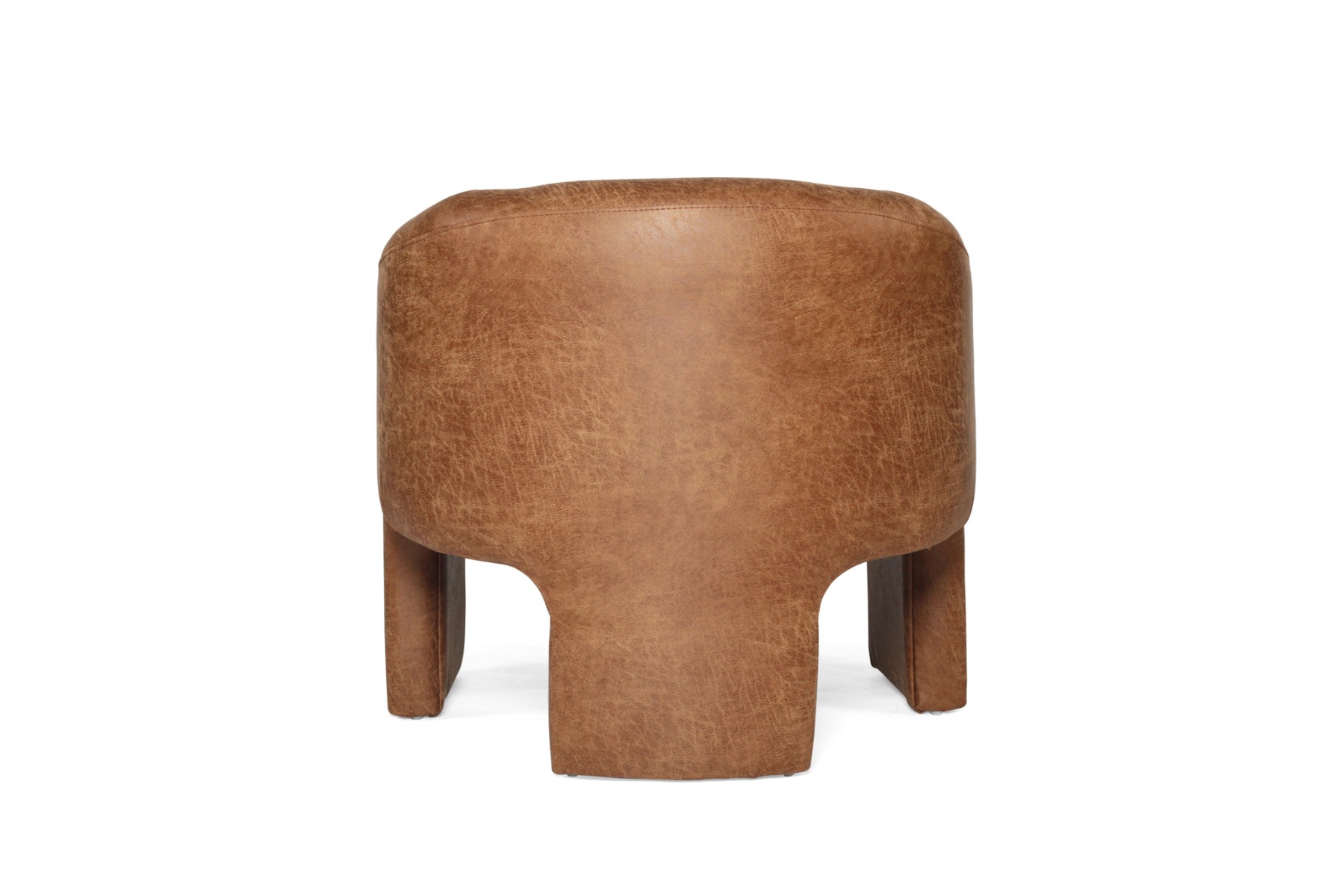 Freja Armchair Cognac Leather, W 78cm x D 79.5cm x H 72cm - Image 10