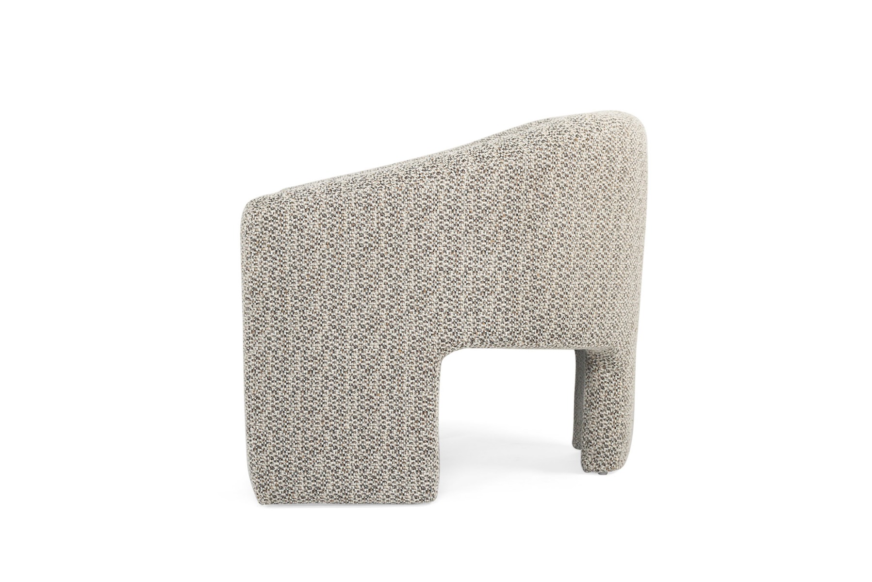 Freja Armchair Mottled Taupe, W 78cm x D 79.5cm x H 72cm - Image 9
