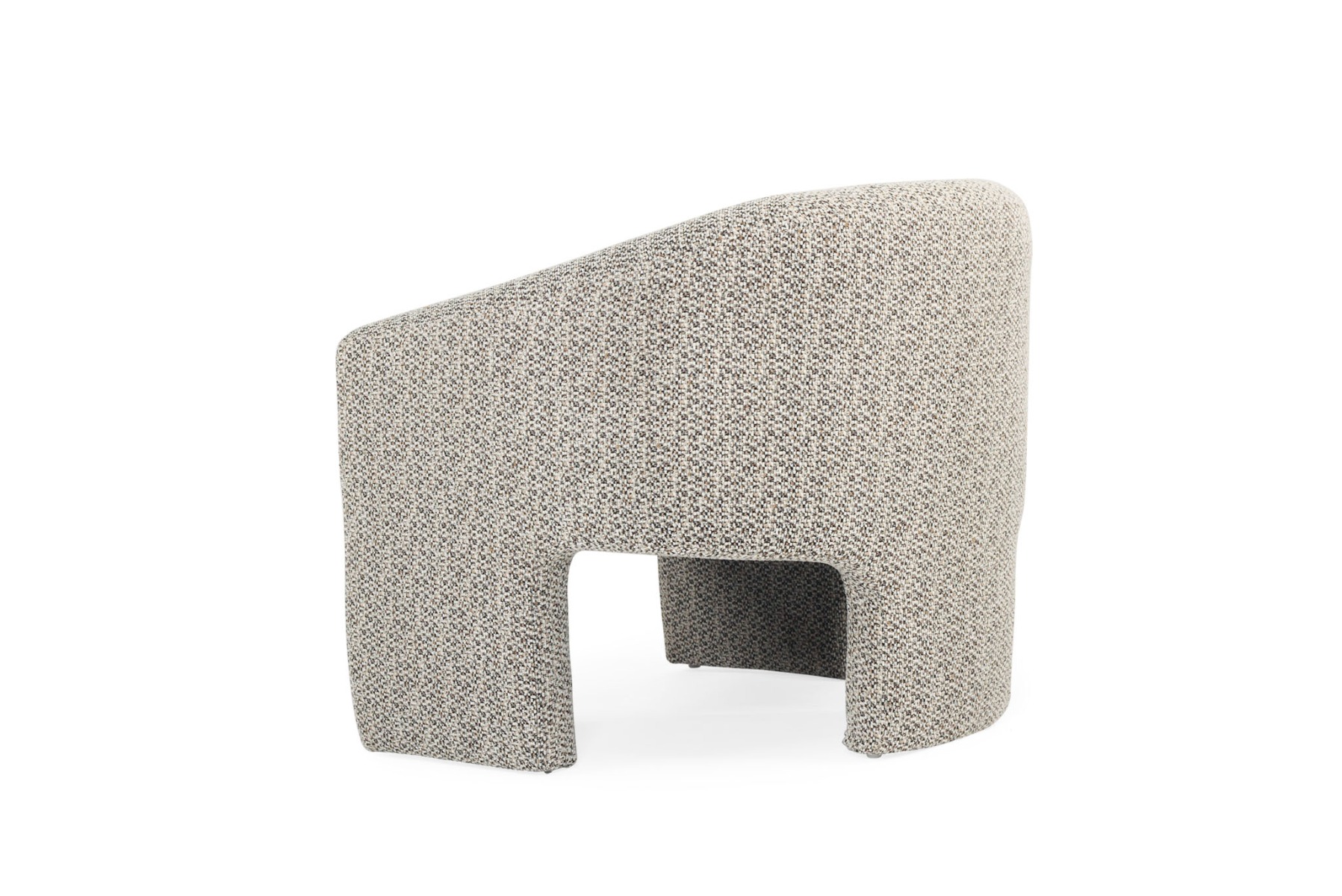 Freja Armchair Mottled Taupe, W 78cm x D 79.5cm x H 72cm - Image 8