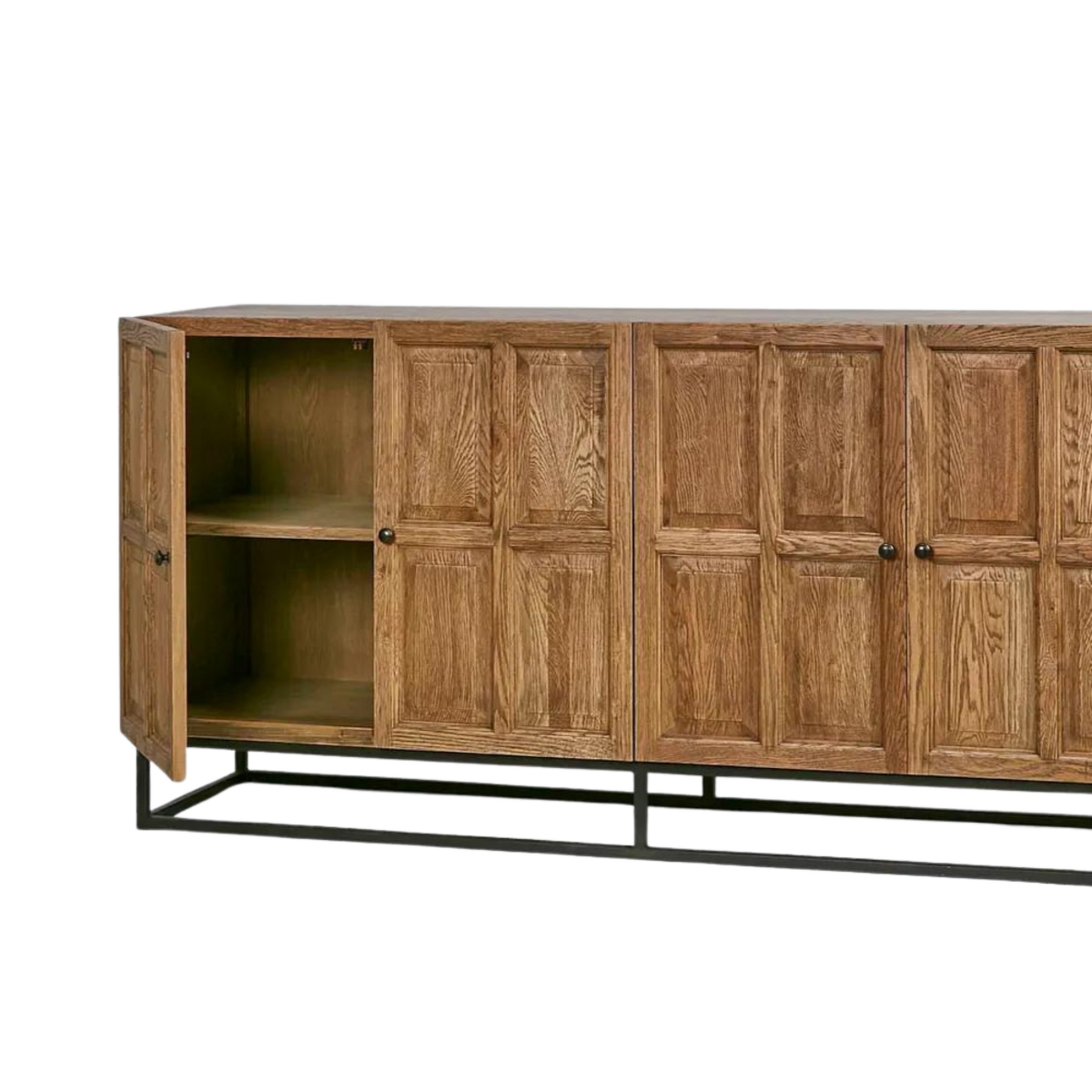 Sierra Oak Buffet Natural, W 180cm x D 45cm x H 86cm (RRP $2755) - Image 3