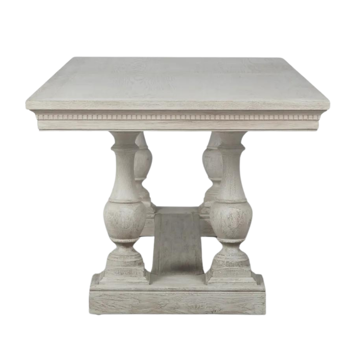Ville Oak Dining Table White, W 240cm x D 100cm x H 77cm (RRP $4499) - Image 5