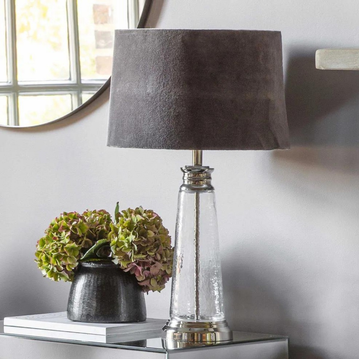 Caesaro Table Lamp Grey (RRP $589) - Image 2